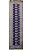 Load image into Gallery viewer, 10&#39; Feet BLUE Bokhara Runner #PIX-29906