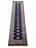 Load image into Gallery viewer, 10&#39; Feet BLUE Bokhara Runner #PIX-29906