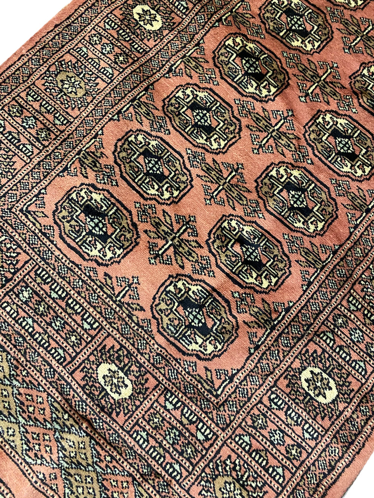 18' Feet Long Runner Handmade Bokhara Rug #PIX-29887