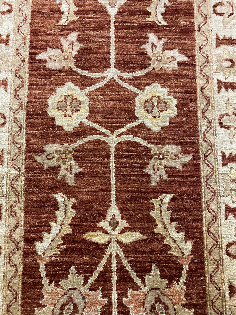 14' Feet Runner Chobi Peshawar Ziglar Handmade Afghanistan #F-6789