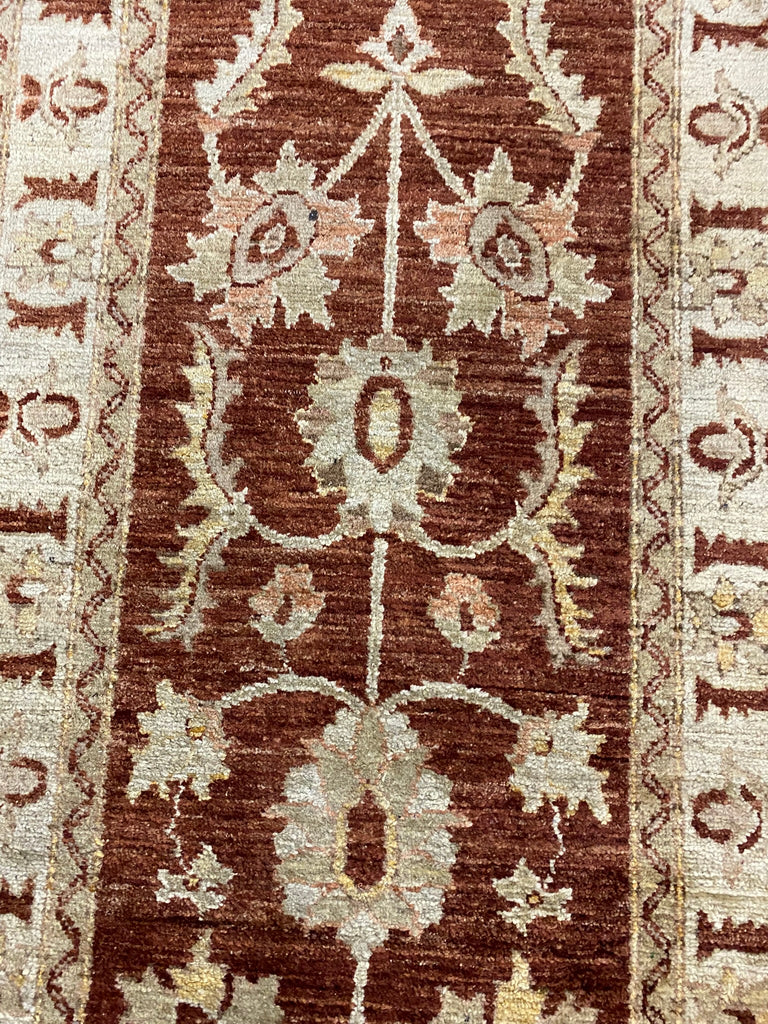 14' Feet Runner Chobi Peshawar Ziglar Handmade Afghanistan #F-6789