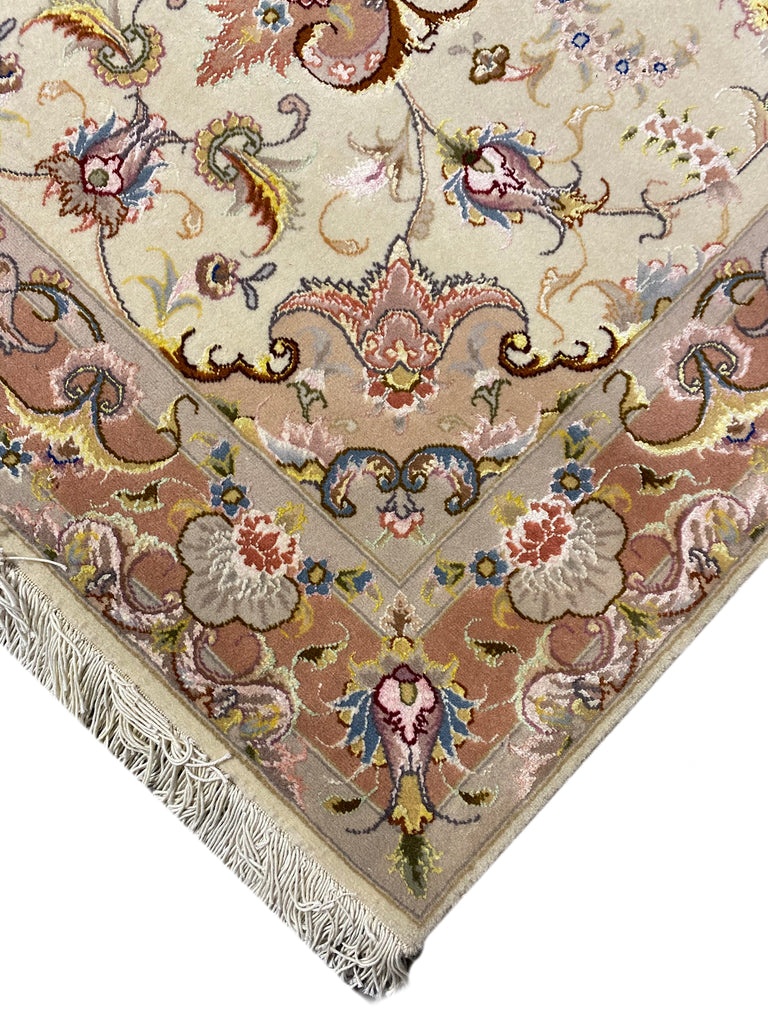 13' Authentic Persian Tabriz Runner Super Fine Quality 400 KPSI #F-6791