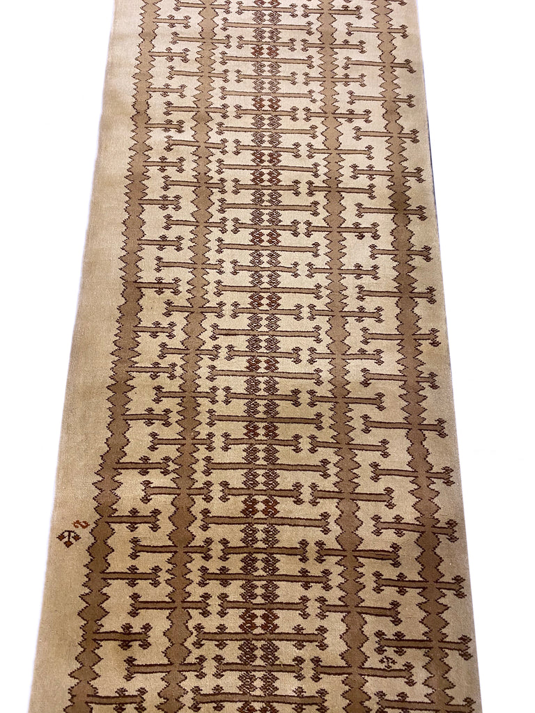 10' OUSHAK Runner Handmade Turkey Wool #F-6792