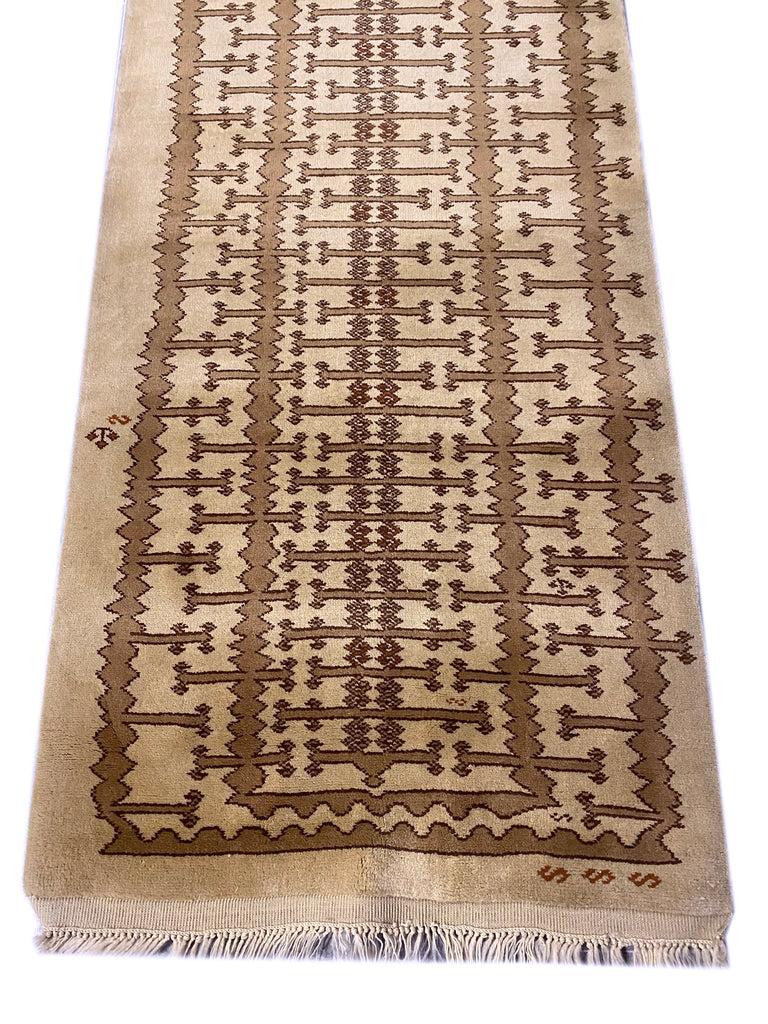 10' OUSHAK Runner Handmade Turkey Wool #F-6792