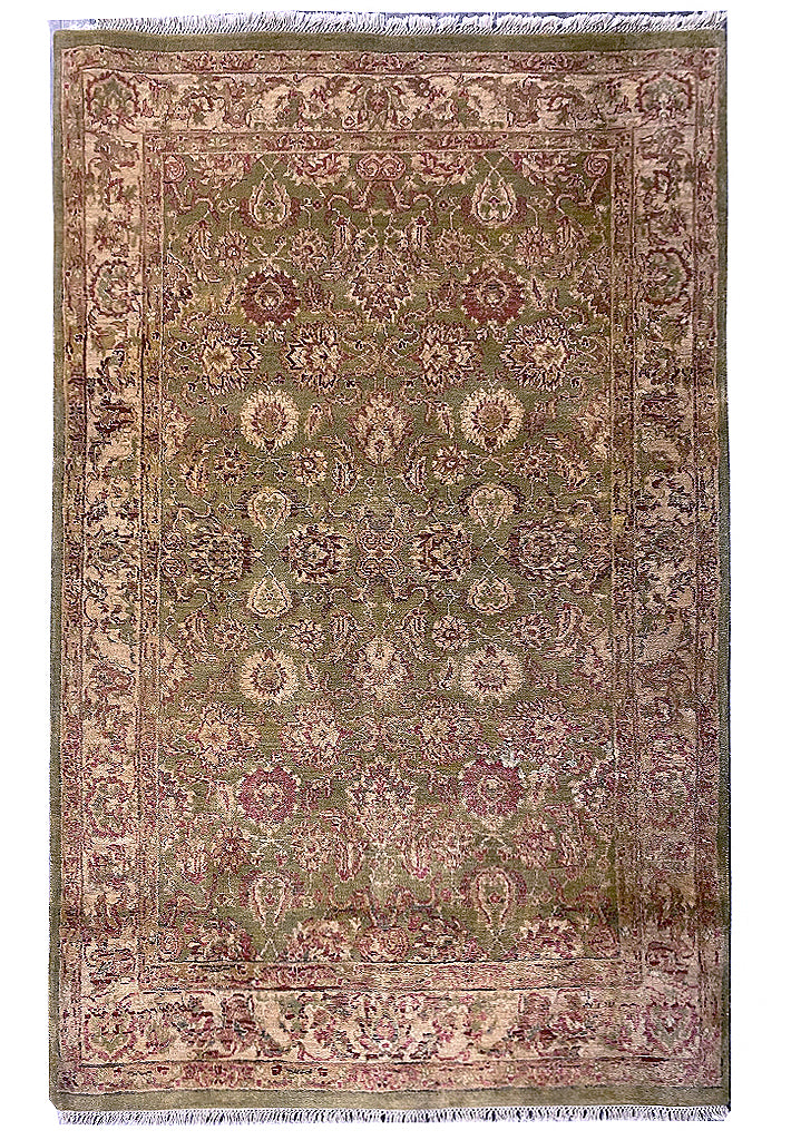 3.11 x 6.3 New Handmade Jaipur Rug #PIX-29005