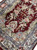 Load image into Gallery viewer, 12&#39; Feet Runner Handmade Bamboo Silk French BURGUNDY #F-6793