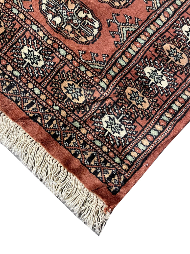 21' Feet LONG RUNNER Handmade Pakistan Bokhara #F-6799