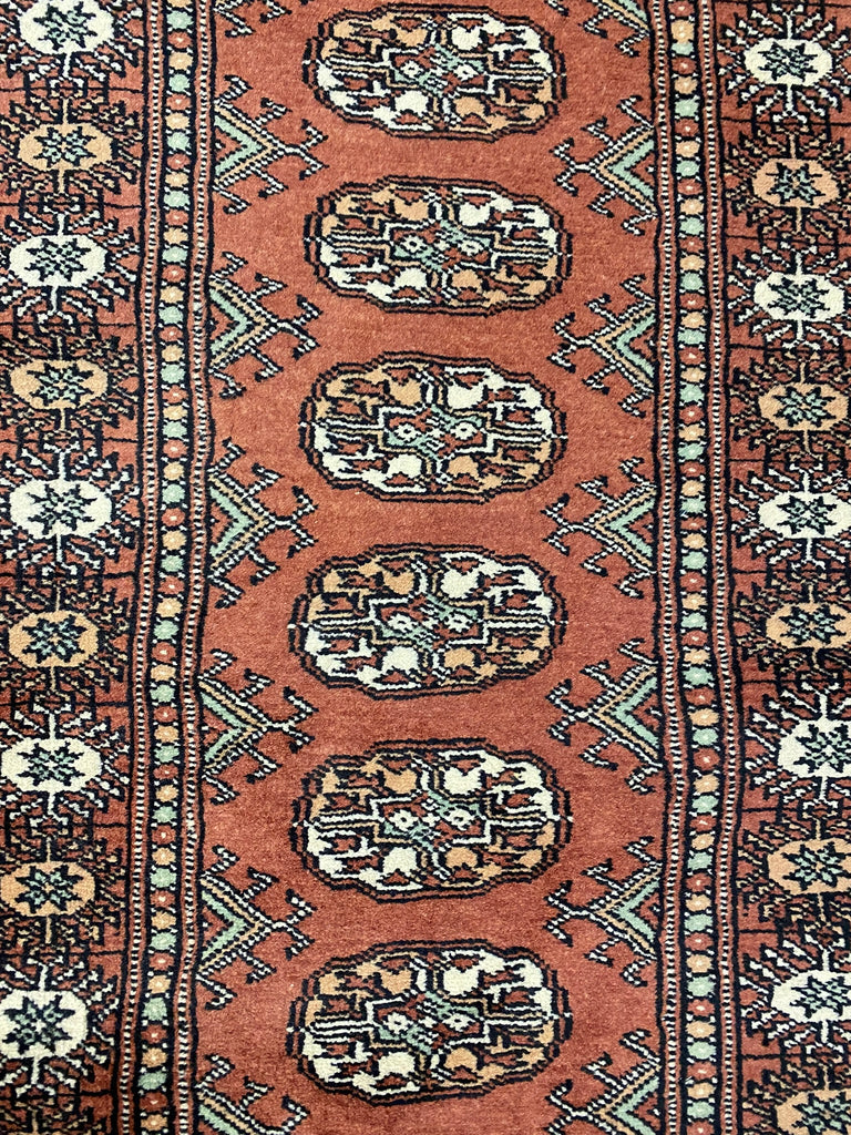 21' Feet LONG RUNNER Handmade Pakistan Bokhara #F-6799