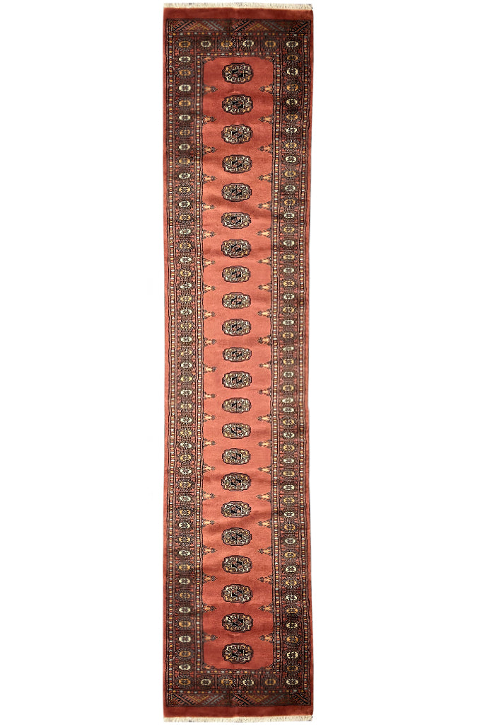 15' Feet Long Bokhara Runner Handmade Pakistan #PIX-29877