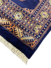 Load image into Gallery viewer, 8&#39; Foot Runner Handmade Bokhara Navy Blue #F-6800