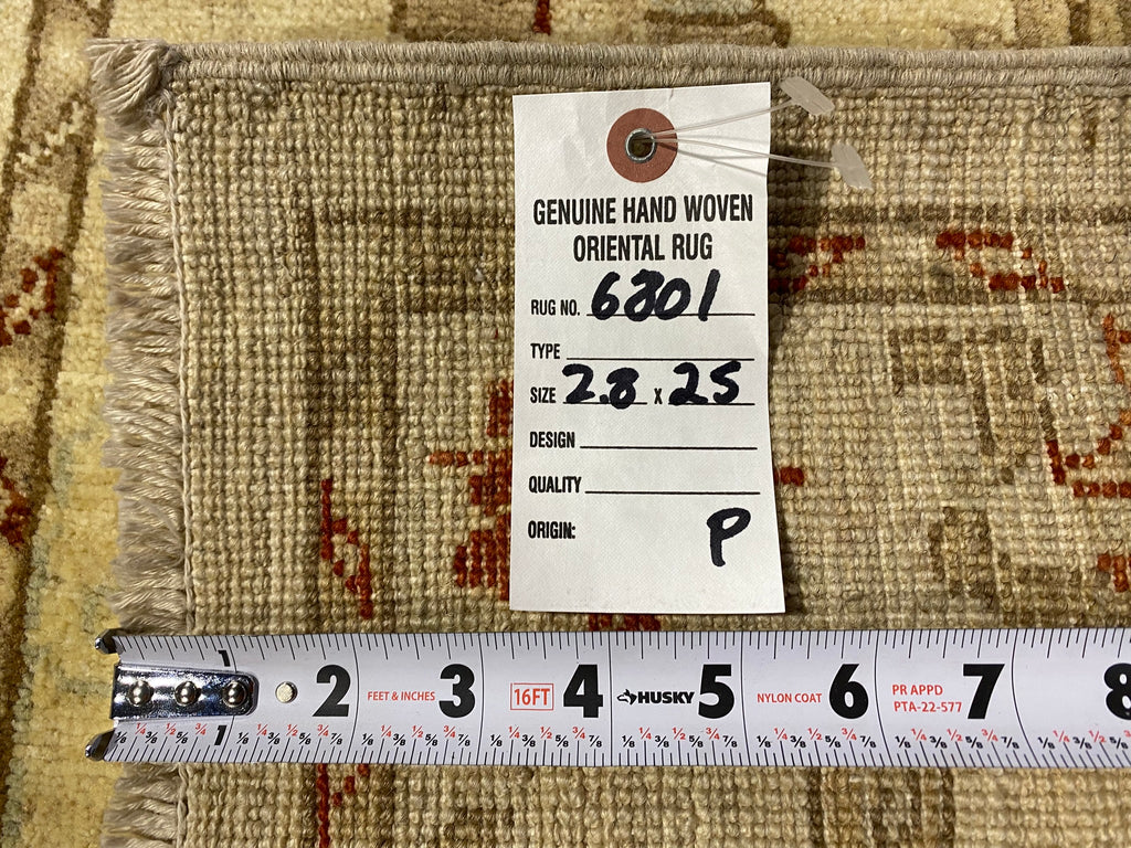 25' Long Handmade Chobi Peshawar Runner #F-6801