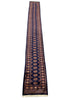 Load image into Gallery viewer, 20&#39; Feet Long Bokhara Handmade Runner DARK BLUE #PIX-29898