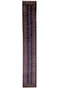Load image into Gallery viewer, 20&#39; Feet Long Bokhara Handmade Runner DARK BLUE #PIX-29898