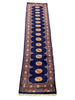 Load image into Gallery viewer, 10&#39; New Handmade Bokhara Runner DARK BLUE #PIX-29907