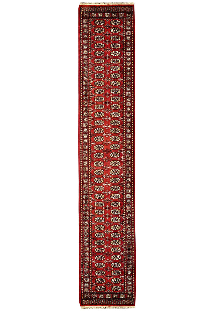 16' feet Long Runner Handmade Bokhara Rug #PIX-29836