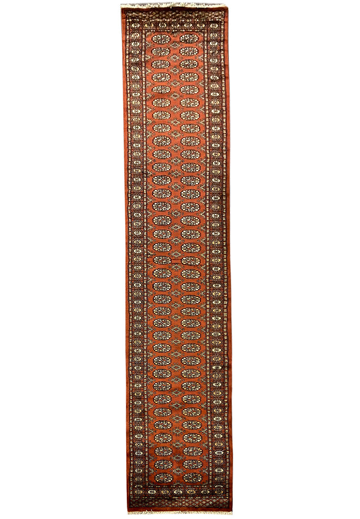 2.6 x 13.10 Bokhara Longer 14 Foot Runner Rug #PIX-29851