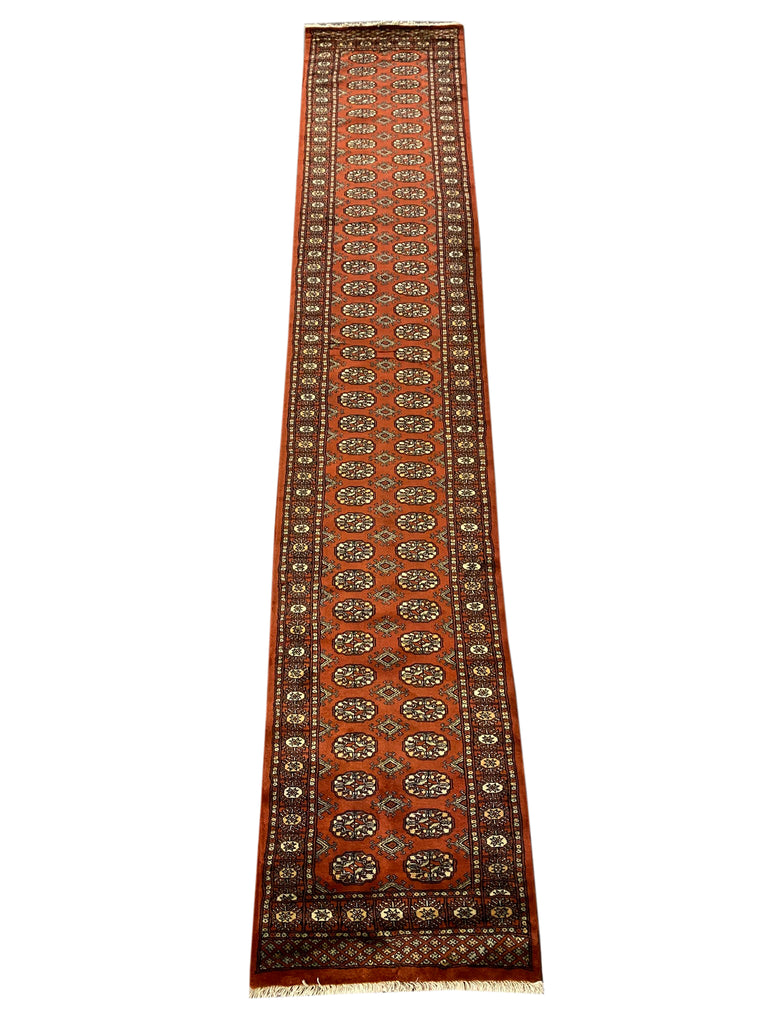 2.6 x 13.10 Bokhara Longer 14 Foot Runner Rug #PIX-29851
