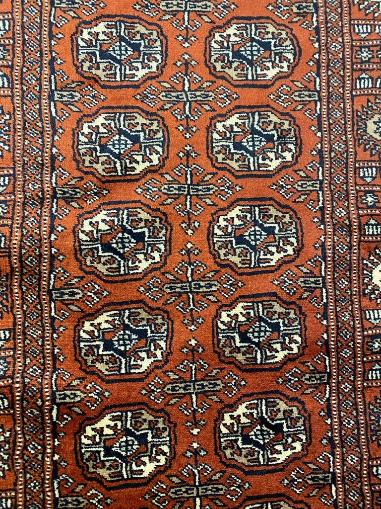 18' Feet Runner Classic Bokhara Handmade Pakistan #PIX-29859