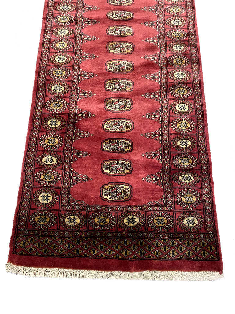 12' Feet handmade Runner Bokhara Soft Wool #F-6803
