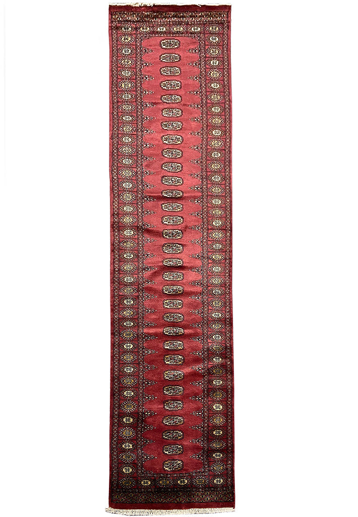 12' Feet handmade Runner Bokhara Soft Wool #F-6803