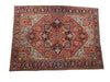 Load image into Gallery viewer, 9.0 x 12.5 Genuine Antique Persian Heriz Serapi Rug 1940&#39;s #F-6806