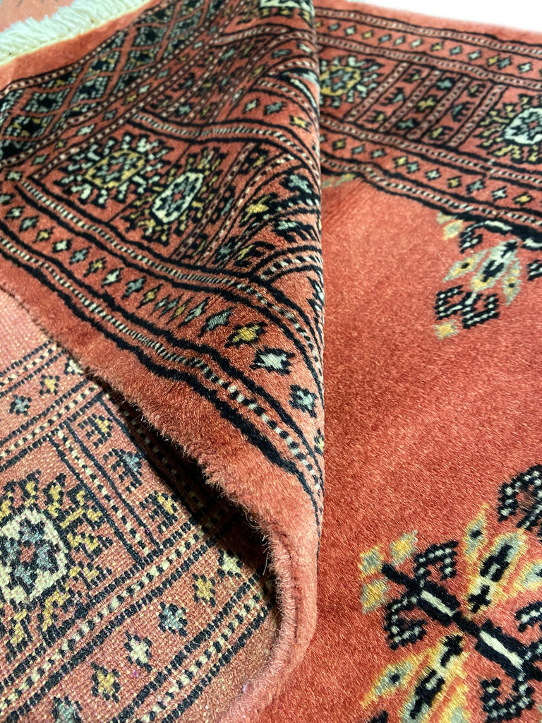 8' Feet Bokhara Runner handmade Pakistan #F-6808