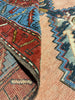 Load image into Gallery viewer, 5.1 x 7.4 Semi-Antique Tribal Persian Kurd Rug Wool on Wool #F-6809