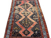 Load image into Gallery viewer, 5.1 x 7.4 Semi-Antique Tribal Persian Kurd Rug Wool on Wool #F-6809