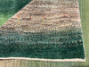 Load image into Gallery viewer, 13.6 x 19.9 Oversize Contemporary Wool Handmade Rug GREEN #F-6811