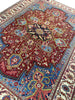 Load image into Gallery viewer, 11.6 x 15.3 Amazing Authentic Persian Heriz Rug #B-80110
