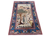 Load image into Gallery viewer, 4.4 x 6.9 Genuine Persian Tehran Rug Scenery Carpet #F-6814