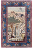 Load image into Gallery viewer, 4.4 x 6.9 Genuine Persian Tehran Rug Scenery Carpet #F-6814