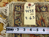 Load image into Gallery viewer, 4 x 6.3 New Handmade Wool Jaipour Rug #PIX-4438