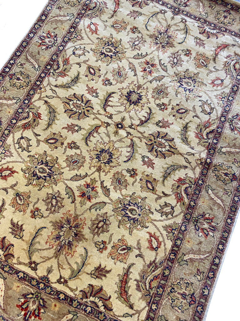 4 x 6.3 New Handmade Wool Jaipour Rug #PIX-4438