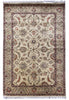 Load image into Gallery viewer, 4 x 6.3 New Handmade Wool Jaipour Rug #PIX-4438