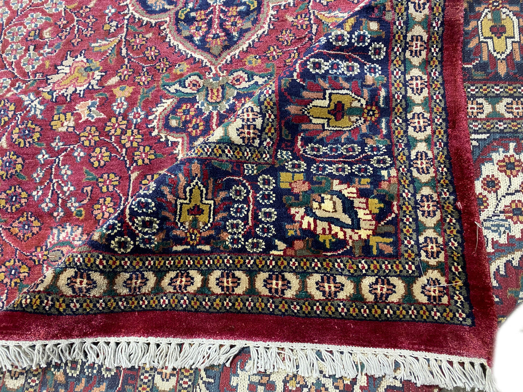 6.1 x 9.8 Kashmir Bamboo Silk Rug #F-6818