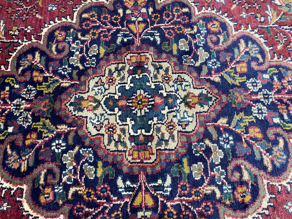 6.1 x 9.8 Kashmir Bamboo Silk Rug #F-6818