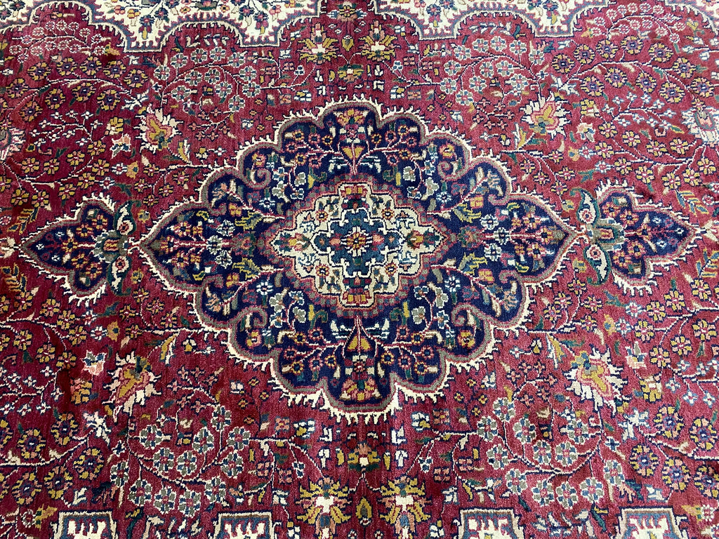 6.1 x 9.8 Kashmir Bamboo Silk Rug #F-6818