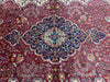 Load image into Gallery viewer, 6.1 x 9.8 Kashmir Bamboo Silk Rug #F-6818