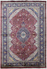 Load image into Gallery viewer, 6.1 x 9.8 Kashmir Bamboo Silk Rug #F-6818
