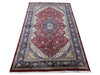 Load image into Gallery viewer, 6.1 x 9.8 Kashmir Bamboo Silk Rug #F-6818