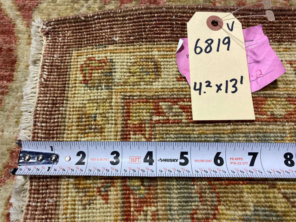 4.2 x 13.1 Wide Runner Chobi Peshawar Ziglar #F-6819