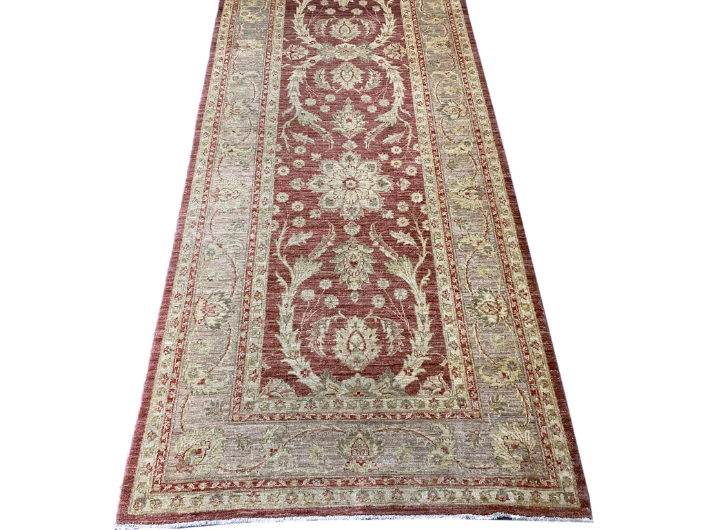 4.2 x 13.1 Wide Runner Chobi Peshawar Ziglar #F-6819