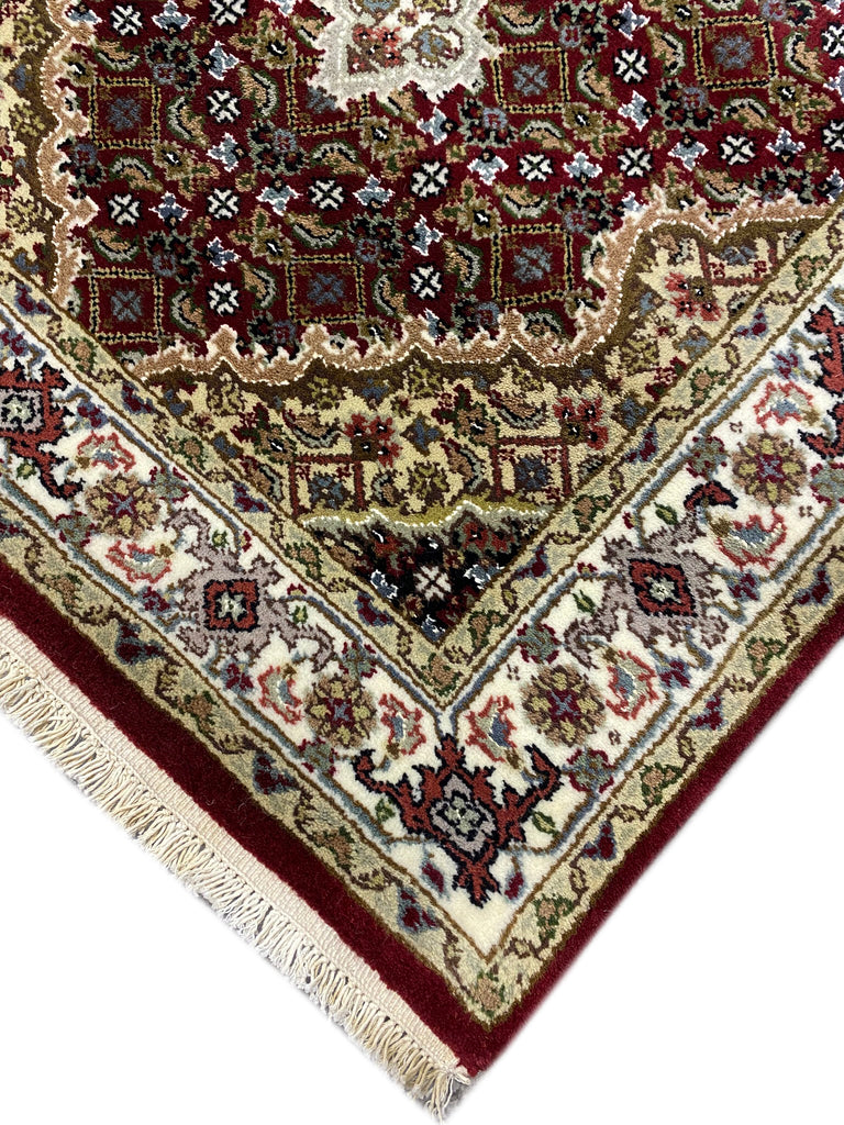 12' Feet Tabriz Mahi Quality Rug Soft Lustrous Pile #F-6820