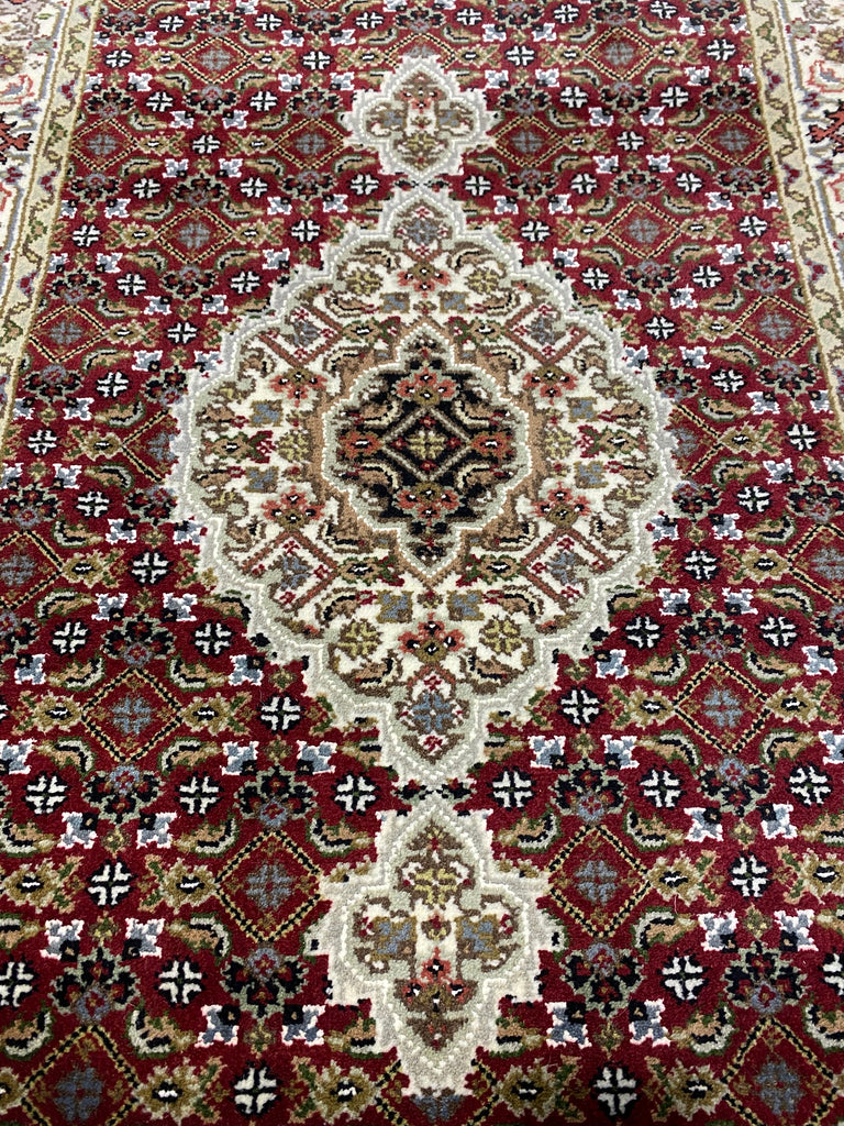 12' Feet Tabriz Mahi Quality Rug Soft Lustrous Pile #F-6820