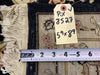 Load image into Gallery viewer, 5.9 x 8.9 Wool and Silk Quality Handmade Rug BLACK #PIX-8527