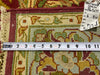 Load image into Gallery viewer, 6' x 9' New Handmade Wool Rug Burgundy Green #PIX-5177