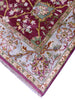 Load image into Gallery viewer, 6' x 9' New Handmade Wool Rug Burgundy Green #PIX-5177