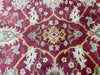 Load image into Gallery viewer, 6' x 9' New Handmade Wool Rug Burgundy Green #PIX-5177