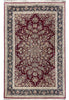 Load image into Gallery viewer, 6.2 x 9.6 Quality Handmade Wool and Silk Rug BURGUNDY #F-6822